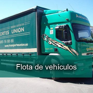 Flota de vehículos Transportes Unión