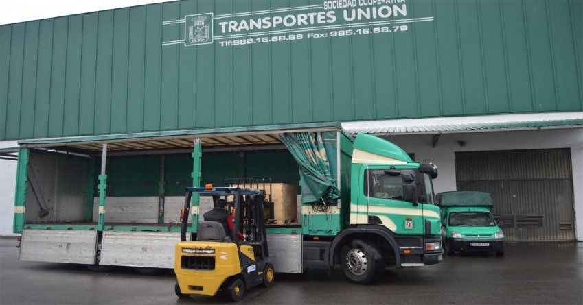 Almacenaje y distribución de mercancías Transportes Unión