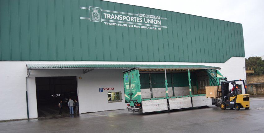 Transportes Unión en gijón