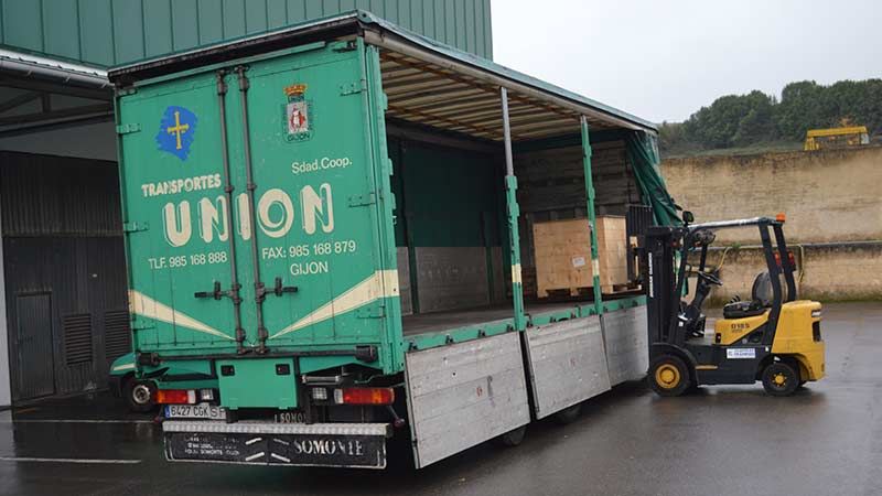 Almacenaje y distribución Transportes Unión