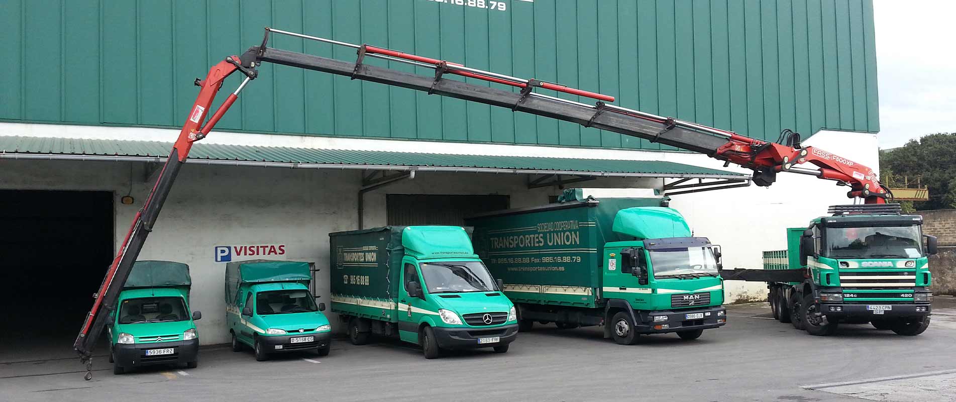 Transporte de mercancías por carretera en Gijón 